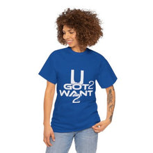 Load image into Gallery viewer, UG2W2 T-Shirts - Blue w/ White Logo