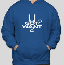 Load image into Gallery viewer, UG2W2 T-Shirts - Blue w/ White Logo
