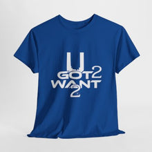 Load image into Gallery viewer, UG2W2 T-Shirts - Blue w/ White Logo
